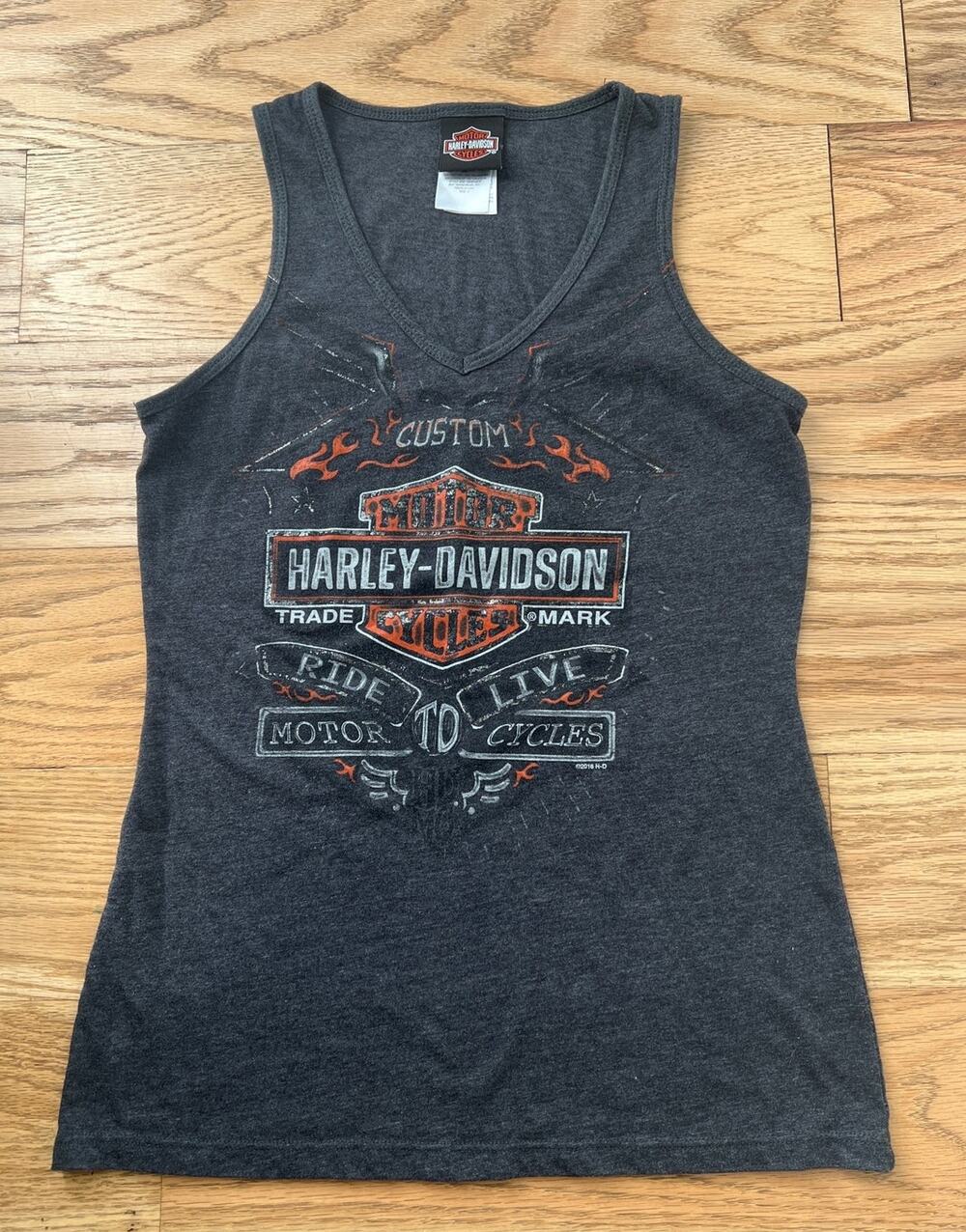 Harley Davidson Tank Top Deadwood South Dakota